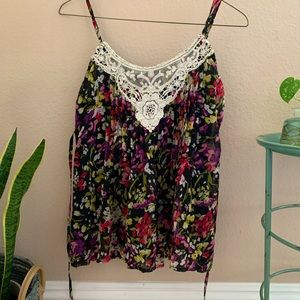 Passport Floral Tank